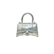 Balenciaga Sliver Hourglass XS Crocodile Embossed Bag - Jiaxyk